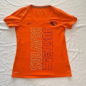 Nike women’s oregon state‎ university beavers tee shirt M Excellent condition